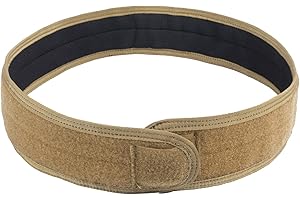 VISMIX Tactical Anti-Slip Pad Inner Belt with Loop System - Compatible for MOLLE Battle Belts with Outer Hook System
