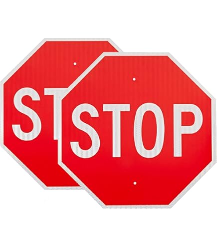 Amazon.com: STOP FOR PEDESTRIAN, MUTCD COMPLIANT. Crossing