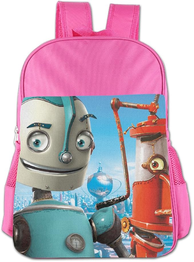 Robots Movie Fanart Children School Backpack Pink Amazon.ca Clothing