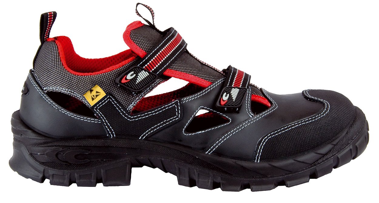 Cofra 13050-000.W36 Size 36 S1 P ESD SRC "Guttorm" Safety Shoes - Black - EN safety certified