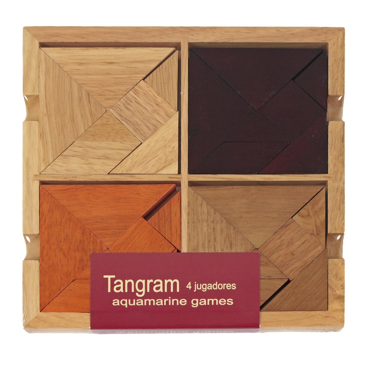 Aquamarine Games Tangram para jugadores juego de habilidad Compudid CP