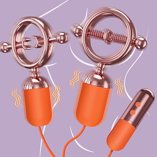 Lubisey Strong Vibrating Nipple Clamps with Weights for Nipple Pleasure,  Nipple Vibrator with 9 Vibrating Modes for Breast Stimulator, Nipple Toy  Massager Woman Sex Toy Nipple Sex Toys for Couple in Kenya |