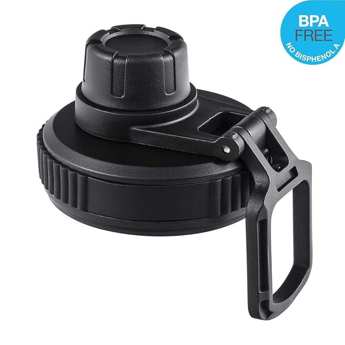 W&R Spout Lid for Hydro Flask Wide Mouth Sport Water Bottles, Perfect