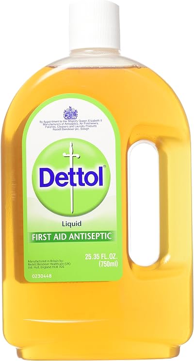 Dettol Antiseptic Liquid Multipack 3 x 750ml 2.25L First Aid Sanitiser