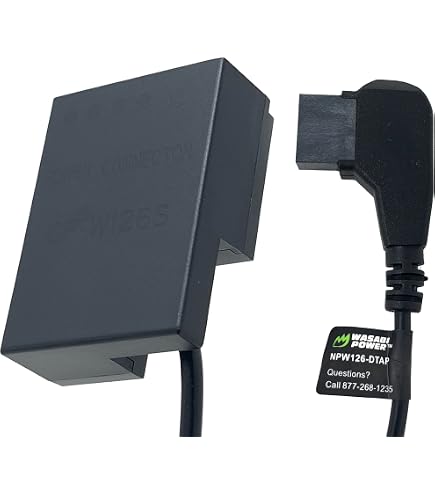 Amazon.com : Camera AC Power Adapter Kit/Charger for Fujifilm X