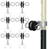 Gisafai 6 Pcs Electric Fence Gate Handles T Post