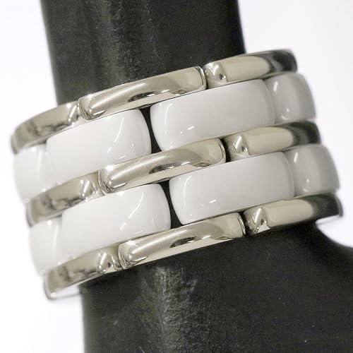 Amazon シャネル Chanel ウルトラ リング 54 ラージ K18wg ホワイト セラミック 18金ホワイトゴールド 750 指輪 中古 リング 通販