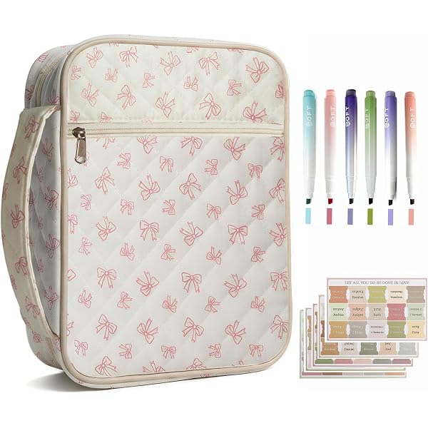 Doojoayie Axolotl Bible Case - Cute Cartoon Bible Cover With Shoulder Strap, Pockets For Women & Kids