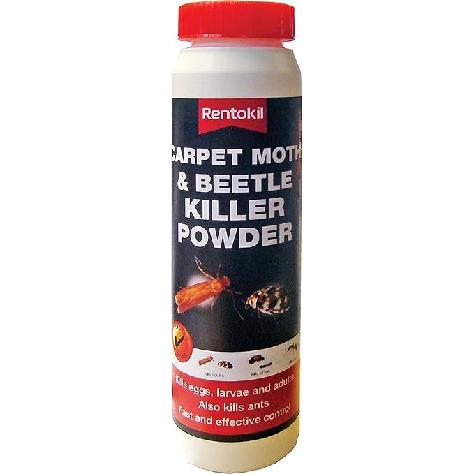 Rentokil PSC49 Carpet Moth and Beetle Killer Powder Amazon.co.uk Garden & Outdoors