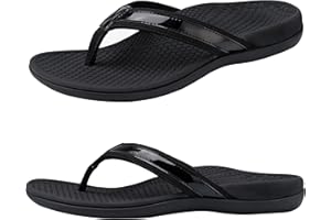 Everhealth Step into Bliss: Ergonomic Flip Flops Engineered for Women's Arch Support - Say Goodbye to Plantar Fasciitis, Flat Feet, and Heel Aches