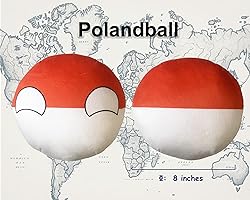 8-Inch Countryball Plushie – Soft and Cute