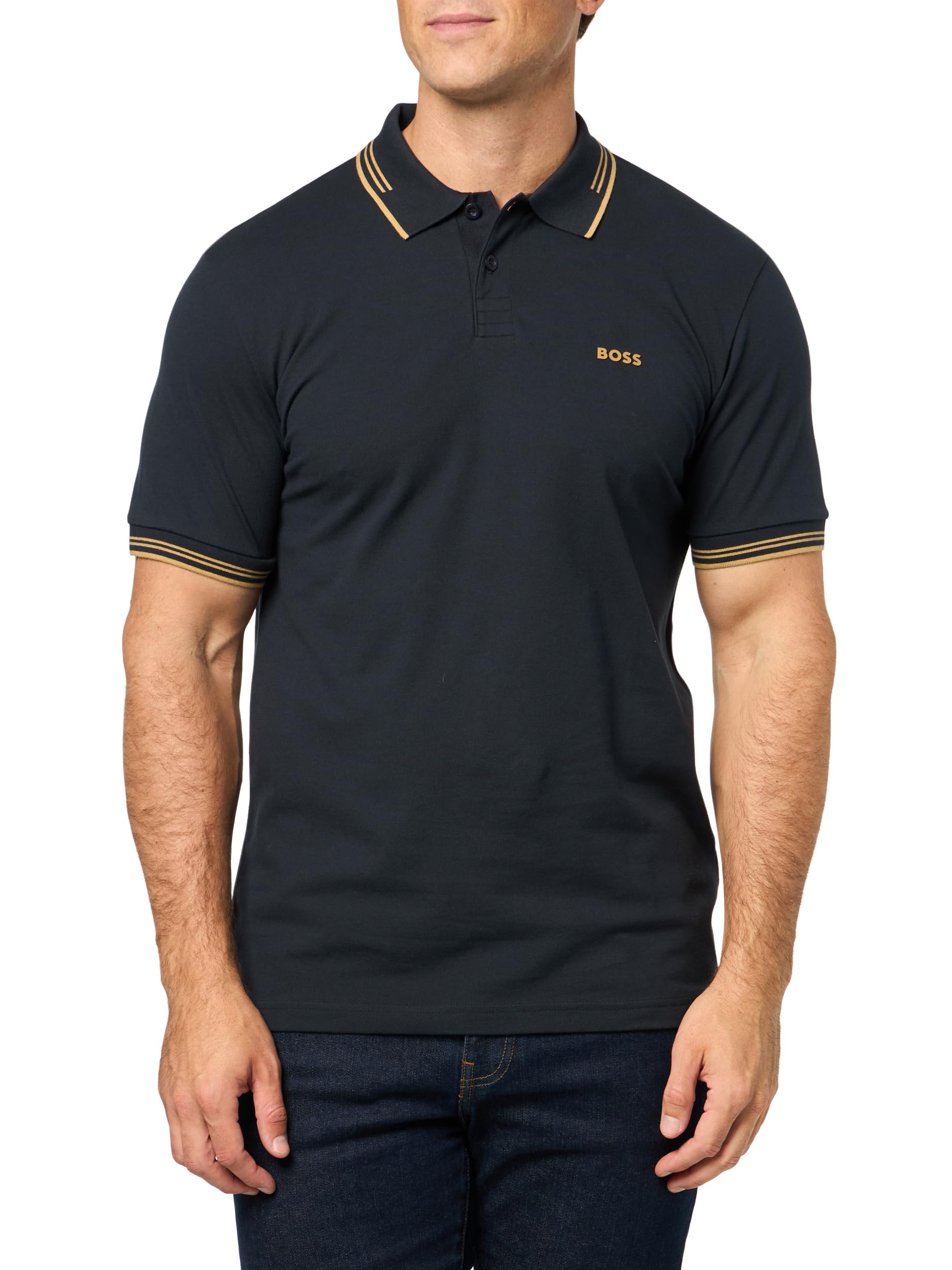 Photo 1 of **BLACK**BOSS Paul Modern Essential Polo, Night Navy, M