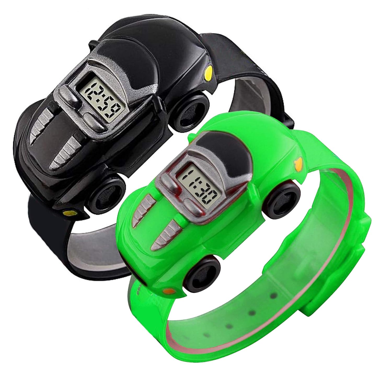 Buy Time Up Digital Dial Combo of 2 Kids CAR ToyWatches for Age 38