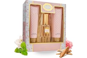 Dana Chantilly Eau de Toilette Spray, Body Lotion and Body Wash 3-Piece Fragrance Set for Women