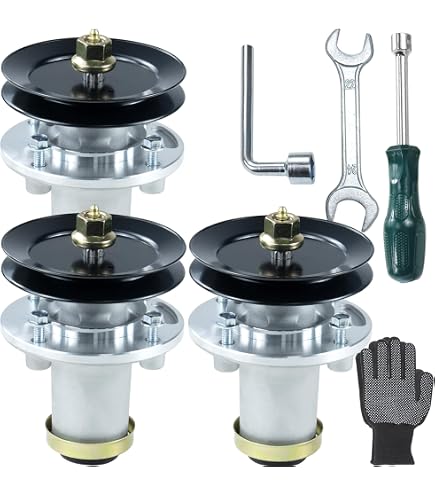 Spindelmontage Mit Riemenscheibe – 3er-Pack Ersatz Für Husqvarna & RedMax Rasenmäher