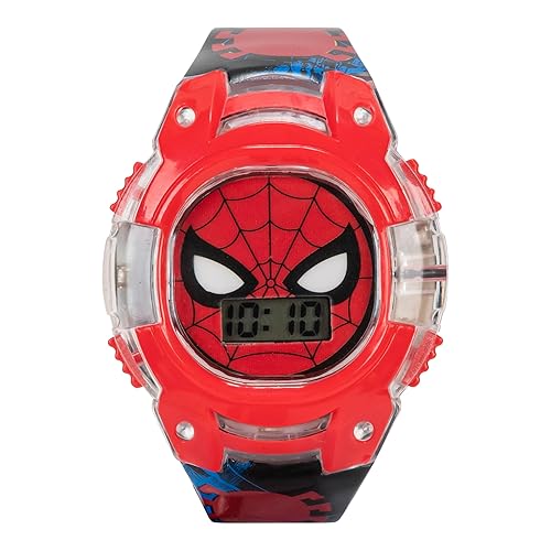 Marvel Amazon Light Watch Accutime Marvel Spiderman Kids Digital - Main Image