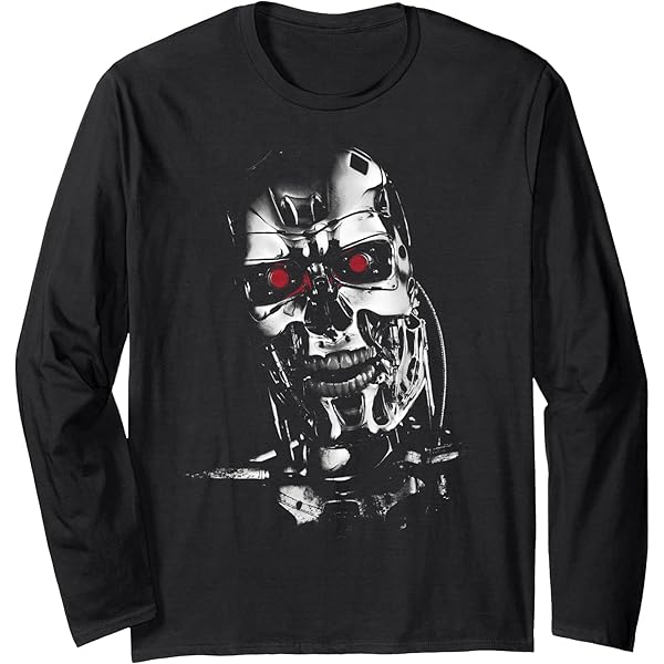 Amazon.com: The Terminator T-800 Head Red-Eyed Machine Sci-Fi