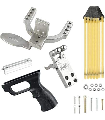 DIY Slingshot Gun Trigger Kit - Hunting Catapult Rifle Mechanism With Rubber Bands