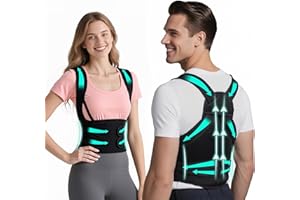 MARZONY Back Brace Posture Corrector for Women and Men, Upgraded Breathable Full Back Support, Comfortable Shoulder Straightener, Pain Relief for Upper/Lower Back, Support for Scoliosis, Hunchback, Thoracic Spine, (Large)