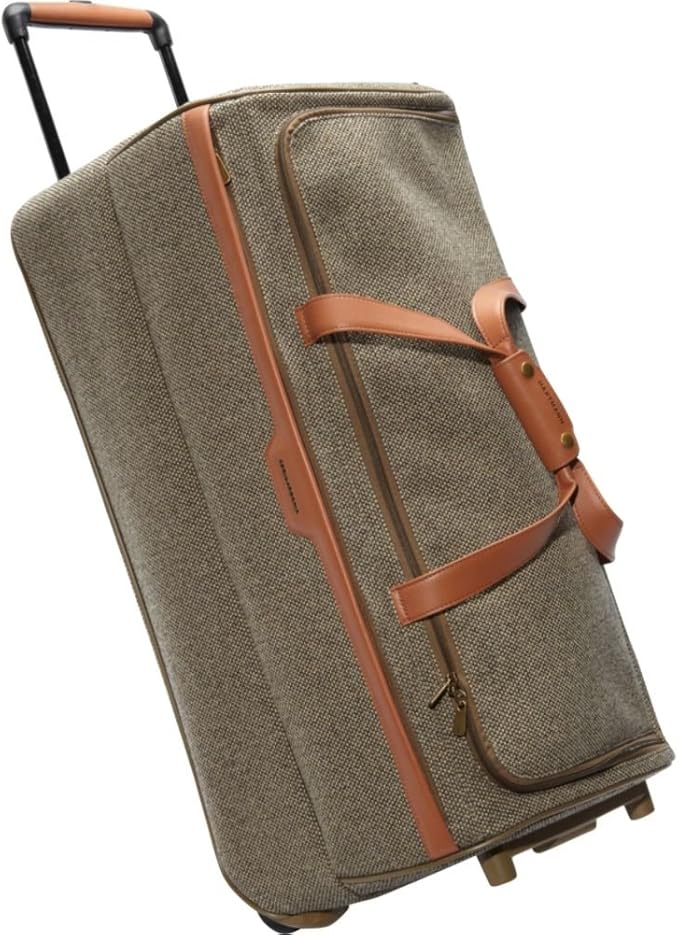 Hartmann Luggage Mobile Traveler Duffel Suitcase, Walnut
