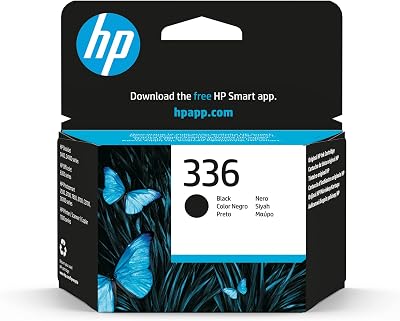 HP 336 Black Ink Cartridge C9362EE Original High Yield 220 Pages