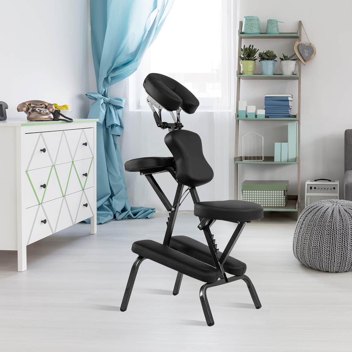 Giantex Portable Light Weight Massage Chair Travel Massage Tattoo Spa Chair w/Carrying Bag: Kitchen & Dining