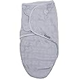 SwaddleMe by Ingenuity Original Swaddle in Velboa - Size Small/Medium, 0-3 Months, 1-Pack (Hugs & Kisses)