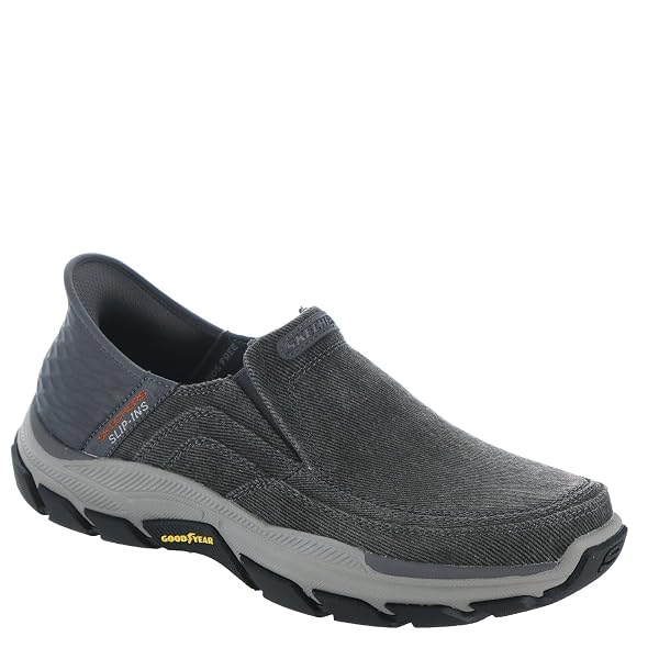 SKECHERS SLIP-INS RELAXED FIT: RESPECTED-HOLMGREN MEN’S SLIP ON,...