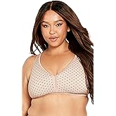 Avenue Women's Plus Size Bra - Fashion Cotton Print