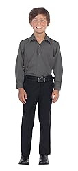 Gioberti Kids and Boys Long Sleeve Dress Shirt and