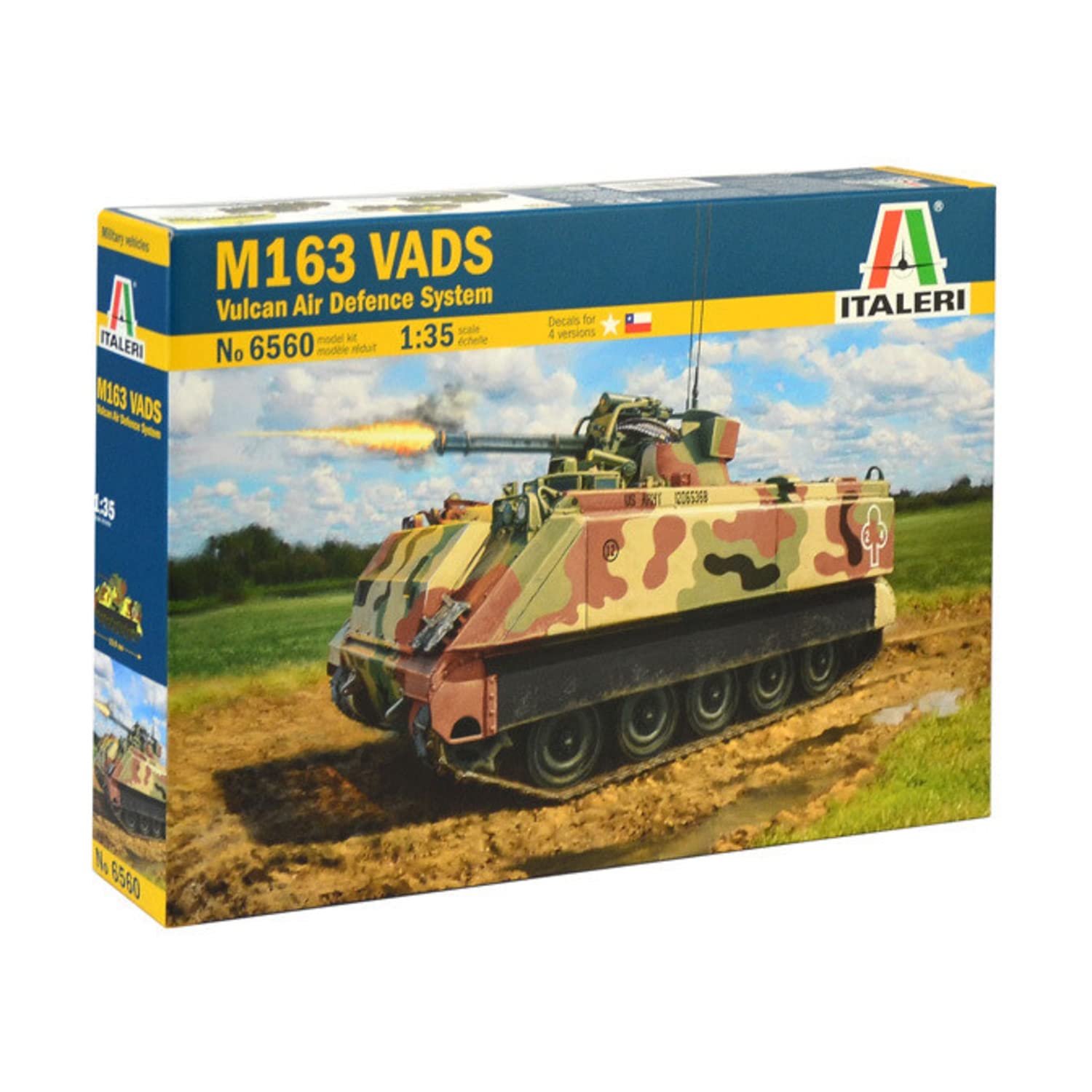 Italeri M163 Vads Scale 1 : 35, Tanks