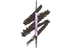 Urban Decay Brow Beater Micro Fine Waterproof Brow Pencil & Spoolie Brush, Smudge-resistant Eyebrow Makeup, Moisturizing with Vitamin E, Argan Oil & Coconut Oil, Vegan, Cruelty-free - 0.0018 oz