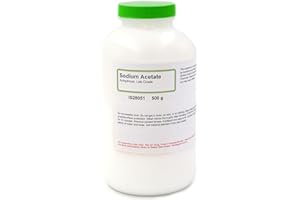 ALDON Innovating Science Lab-Grade Anhydrous Sodium Acetate, 500g - The Curated Chemical Collection
