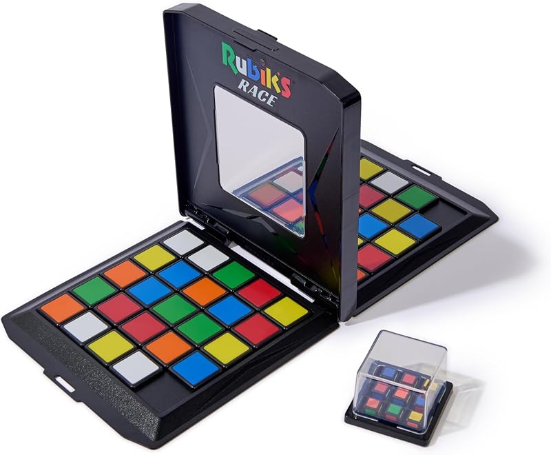 RUBIK'S - Rubiks Race Game: Jogo de tabuleiro clássico com sequências lógicas individuais para dois jogadores - 6066927 - Jogos de Tabuleiro para Crianças 8 anos + - Brinquedos Crianças 8 anos +