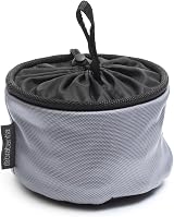 Brabantia Peg Bag Laundry Rack Accessory Holds 75 Pegs Grey 16x16x16 cm