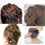 JT JUSTIME 12pcs Hair Sectioning Clips + 1 Pin Tail Comb Set view 6