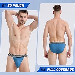 BAMBOO COOL Men's Bikini Underwear Contour Pouch