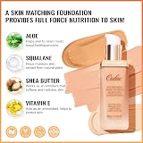 Oulac Full Coverage Foundation 12 Golden Sand Mature Skin Hydrating 30ml view 3