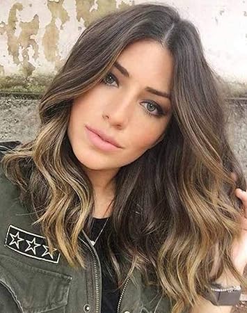 14 Dark Brown To Medium Brown Mixed Blonde Vesunny 10pcs 25g