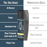 The Ilex Wood Natural Deodorant Stick 2 x 70ml Lavender Lemon UK Handmade view 3