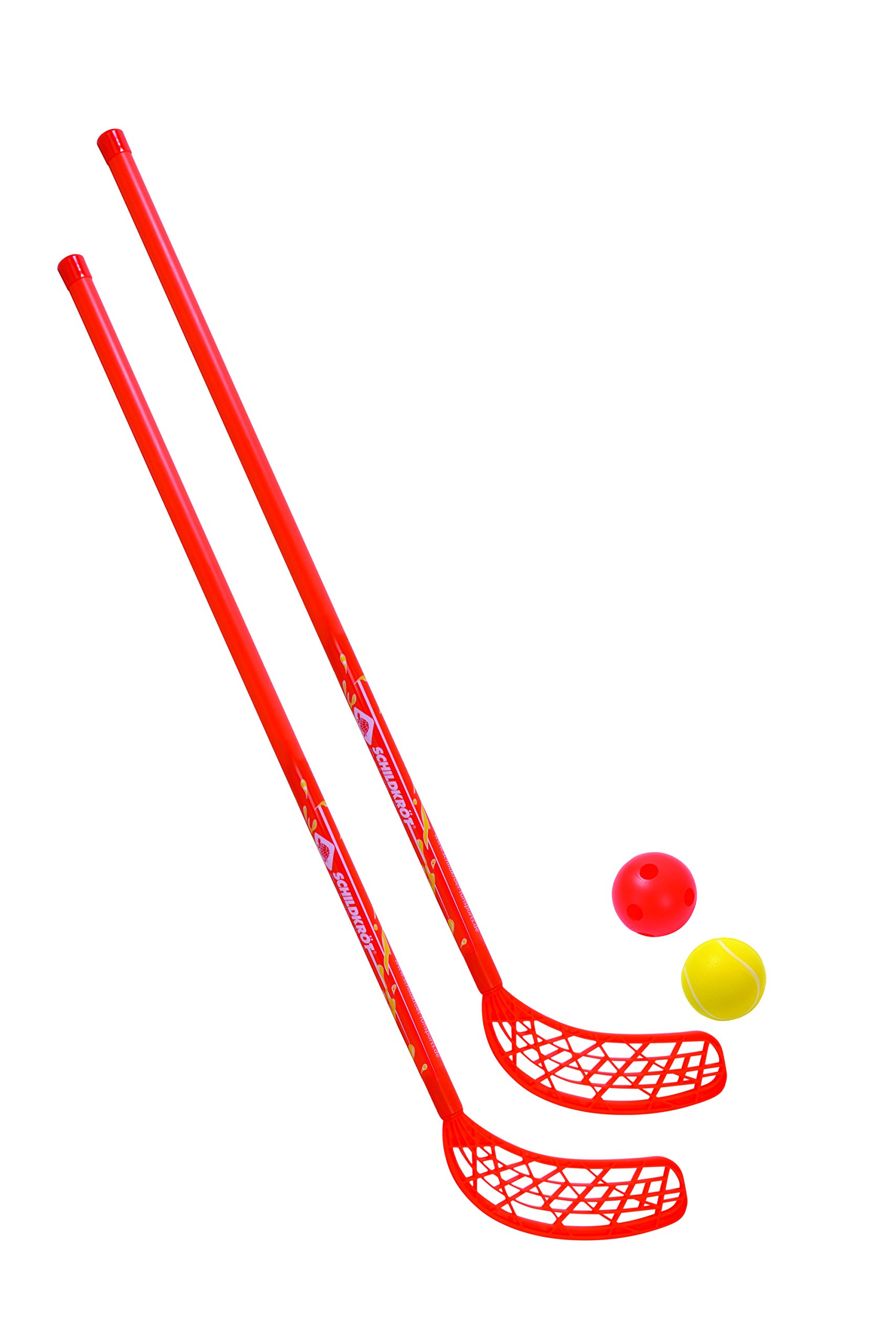 Schildköt Funsports Fun Hockey Set, 2 Hockey Sticks, 2 Balls Ø 70cm, 970135