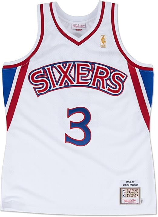 mitchell and ness 76ers shirt