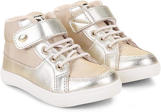 tênis klin mini gloss street dourado