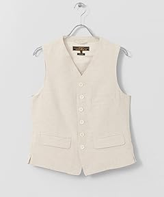 Freemans Sporting Club JP Cotton Linen Matt Vest UF84-13B005