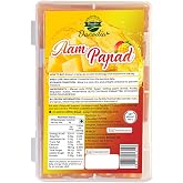 Danodia Foods Mango Aam Papad Fruit Leather, Chewy Indian Candy Snack, 150g | Soft chewy fruit candy with sweet and tangy Indian flavor; ready-to-eat treat for snacks, sharing and gifting; party snack