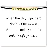 STORYJEWELLERY Gifts for Women, Sterling Silver Bracelets for Women, Motivational Encouragement Brithday Gift for Her