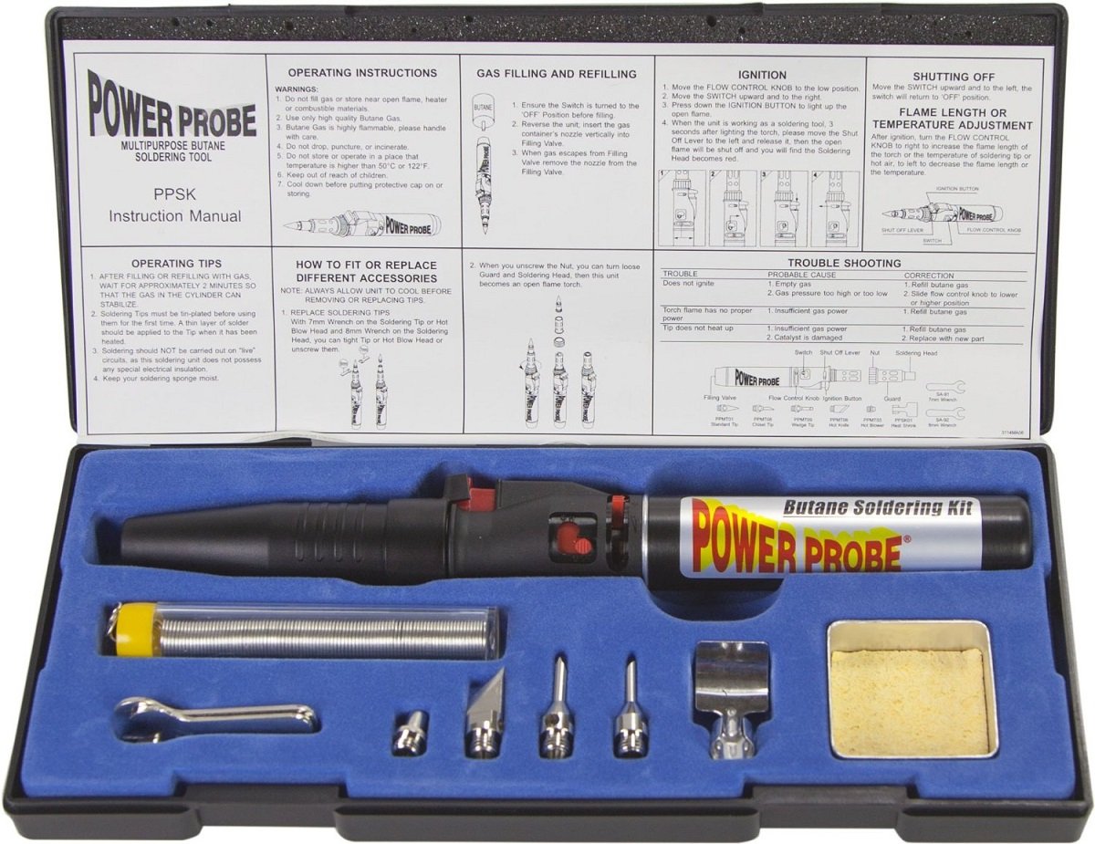 Power Probe Ppsk Kit De Brasage