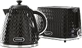 Daewoo Argyle 1.7 Litre Fast Boil Kettle and 2 Slice Toaster Set