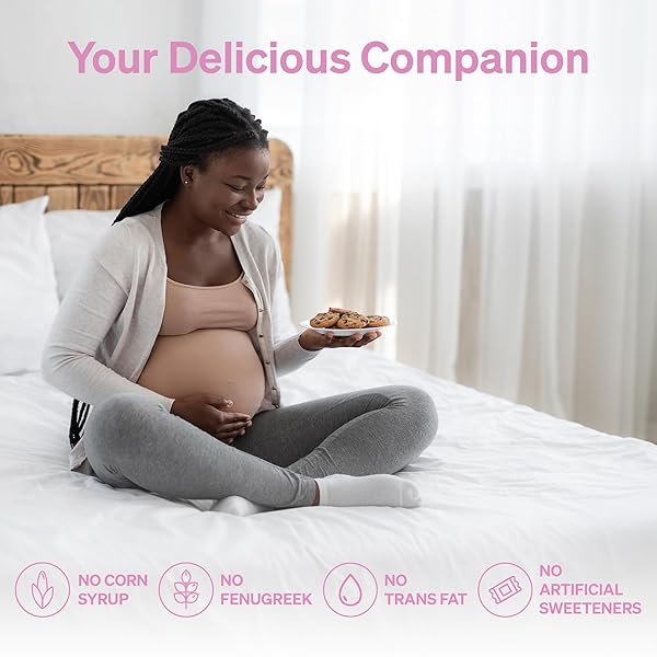 AWARD-WINNING LACTATION COOKIES FOR MILK SUPPLY INCREASE BY LOVENOOBS, LACTATION SNACKS HELP FOR BREASTFEEDING, ON-THE-GO MOM SUPPORT, BREASTFEEDING ESSENTIALS, CRANBERRY FLAVOR, 6X 3.5OZ