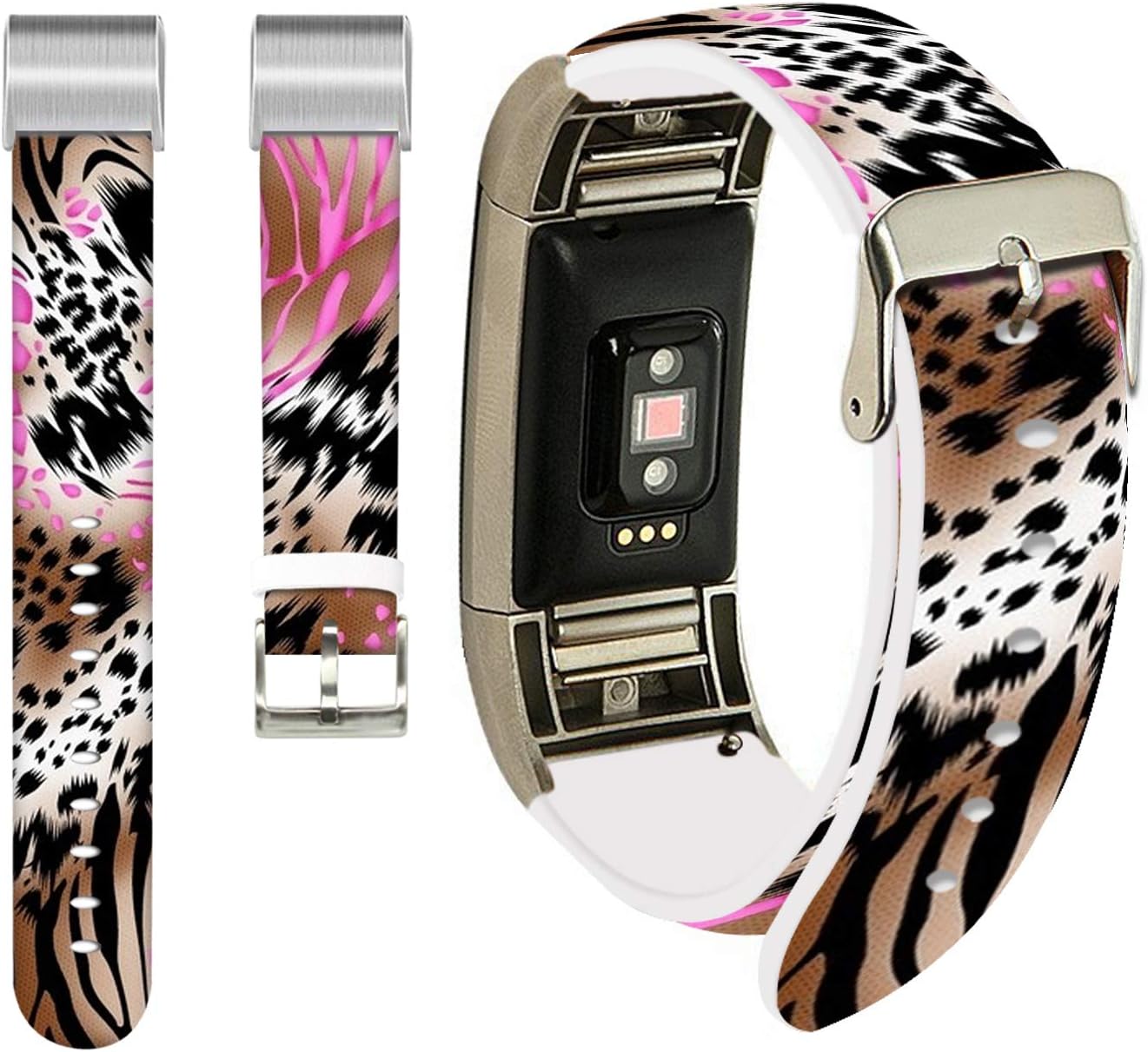 leopard print fitbit blaze band